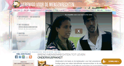 Desktop Screenshot of nl.humanrights.com