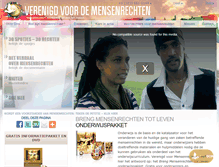 Tablet Screenshot of nl.humanrights.com