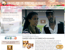 Tablet Screenshot of mx.humanrights.com