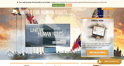 Desktop Screenshot of humanrights.com