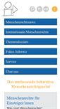 Mobile Screenshot of humanrights.ch